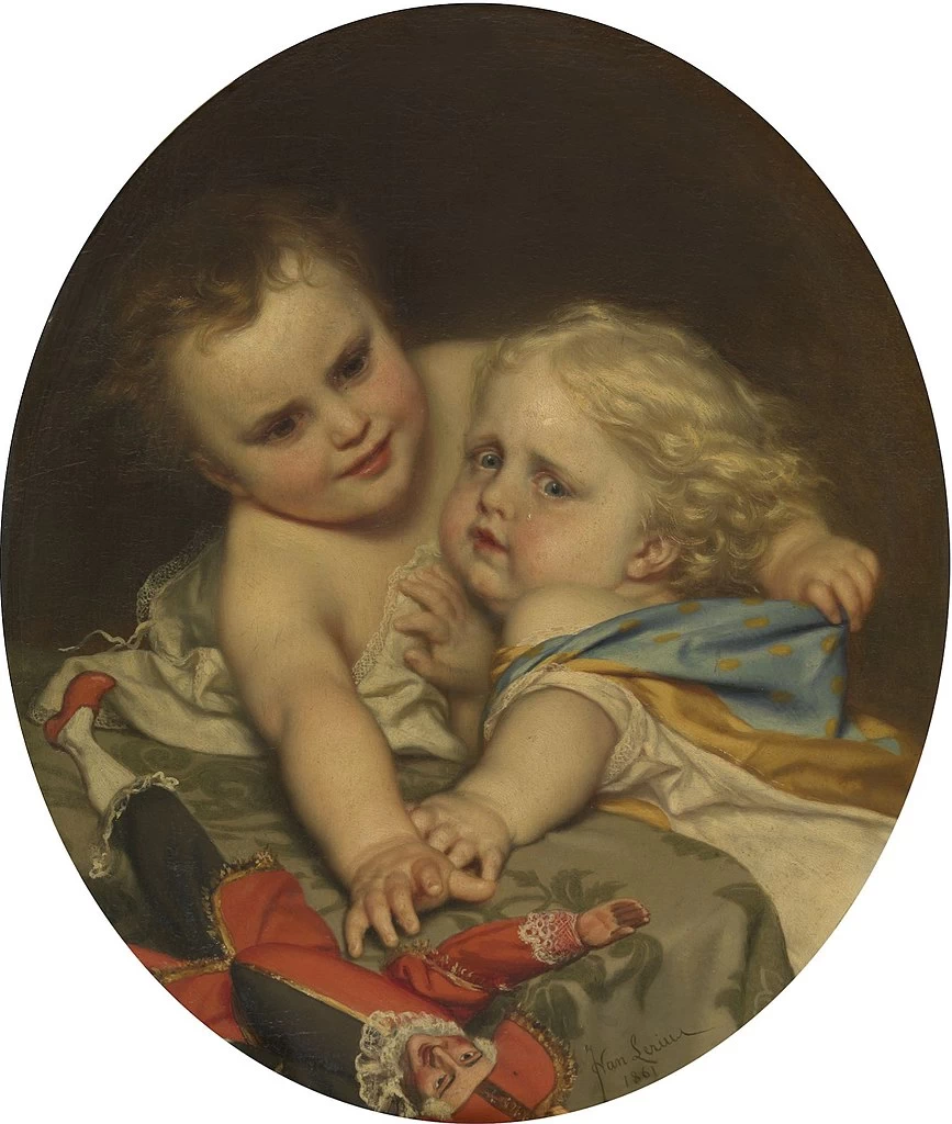 Joseph van Lerius - Die bambini scatenati, Koninklijk Museum voor Schone Kunsten Antwerpen